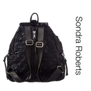sondra roberts quilted backpack